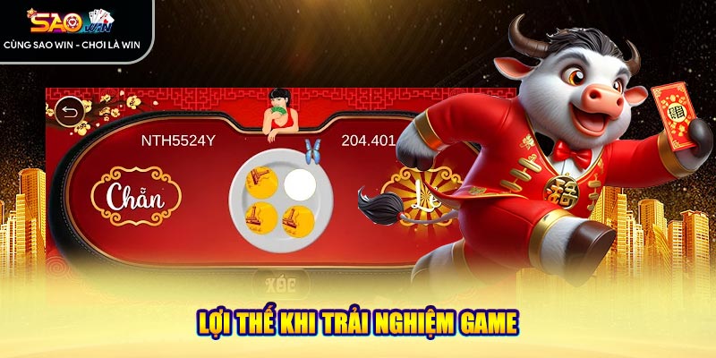 Lợi thế khi trải nghiệm game